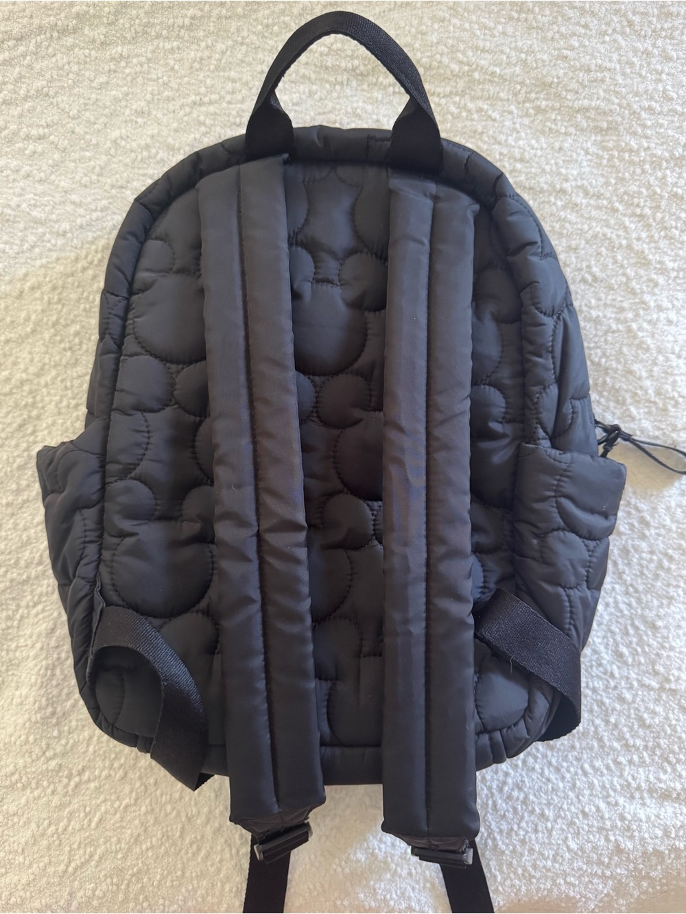 Vera Bradley Black Quilted Backpack - Picture 2 of 5